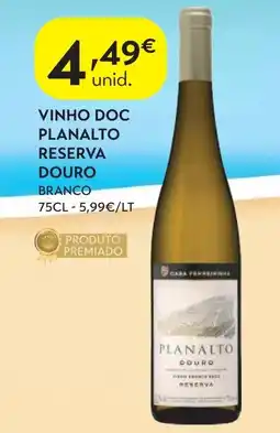 Spar Planalto vinho doc branco promoção