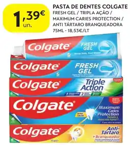 Spar Pasta de dentes colgate promoção