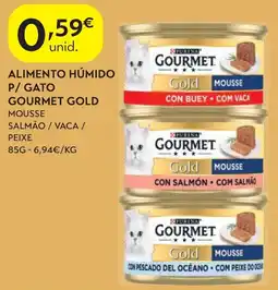 Spar Gourmet gold mousse promoção