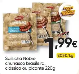 Froiz Salsicha Nobre churrasco brasileira promoção