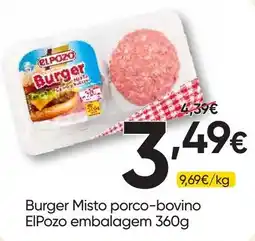 Froiz Burger Misto porco-bovino ElPozo promoção