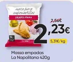 Froiz Massa empadas La Napolitana promoção