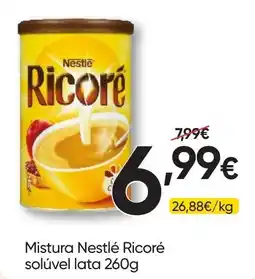 Froiz Mistura Nestlé Ricoré solúvel lata 260g promoção