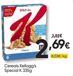 Froiz Cereais Kellogg's Special K promoção