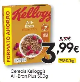 Froiz Cereais Kellogg's All-Bran Plus promoção