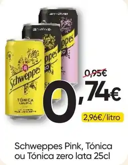 Froiz schweppes tónica promoção