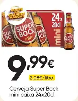 Froiz Cerveja Super Bock mini promoção
