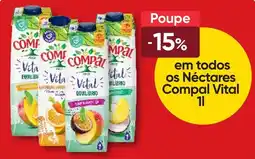 Froiz Néctares Compal Vital 1l promoção