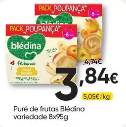 Froiz Puré de frutas Blédina promoção