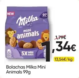Froiz Bolachas Milka Mini Animals promoção