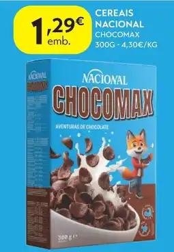 Spar Nacional chocomax promoção