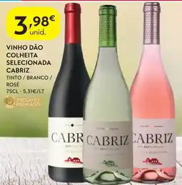 Spar vinho dão colheita selecionada cabriz promoção