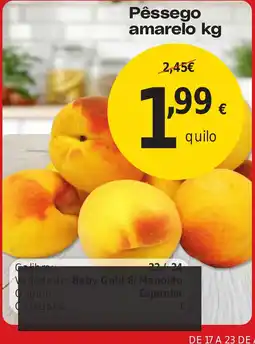 Froiz Pêssego amarelo promoção