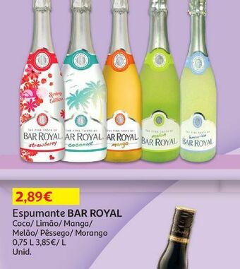 Auchan Espumante bar royal promoção