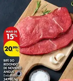 Pingo Doce Angus - bife do redondo de novilho angus promoção
