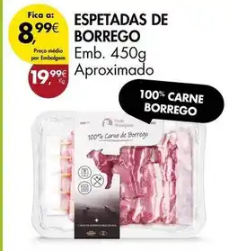 Pingo Doce Espetas de borrego promoção