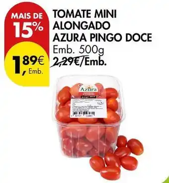 Pingo Doce Pingo doce - tomate mini alongado promoção
