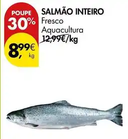 Pingo Doce Aquacultura - salmão inteiro promoção