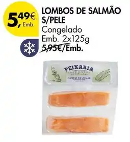 Pingo Doce Lombos de salmão s/pele promoção