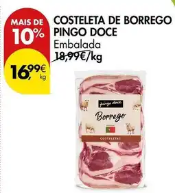 Pingo Doce Pingo doce - costeleta de borrego promoção