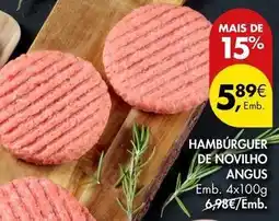 Pingo Doce Angus - hamburguer de novilho angus promoção
