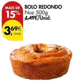 Pingo Doce Bolo redondo promoção