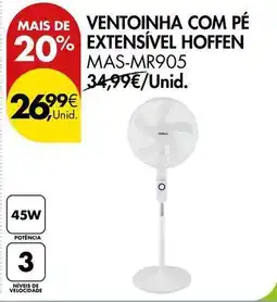 Pingo Doce Hoffen - ventoinha com pe extensivel promoção