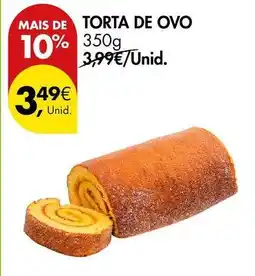 Pingo Doce Torta de ovo promoção