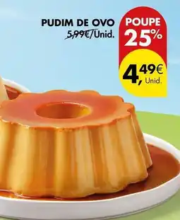 Pingo Doce Pudim de ovo promoção