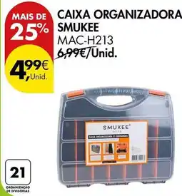 Pingo Doce Smukee - caixa organizadora promoção