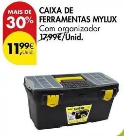 Pingo Doce com - caixa de ferramentas mylux promoção