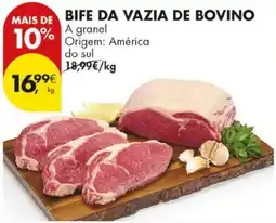 Pingo Doce Bife da vazia de bovino promoção