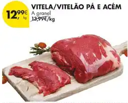 Pingo Doce vitela/vitelão pá e acém promoção