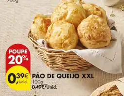 Pingo Doce pão de queijo xxl promoção