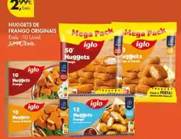 Pingo Doce nuggets de frango originais iglo promoção