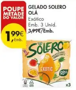 Pingo Doce Gelado solero olá exótico promoção