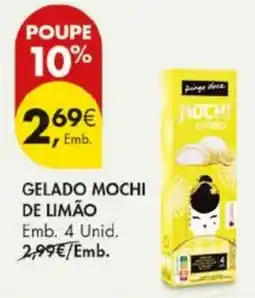 Pingo Doce Gelado mochi de limão promoção