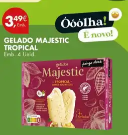 Pingo Doce gelados majestic tropical promoção