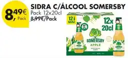 Pingo Doce Sidra c/álcool somersby apple promoção