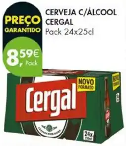 Pingo Doce Cerveja c/álcool cergal promoção