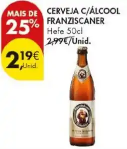 Pingo Doce Cerveja c/álcool franziscaner promoção