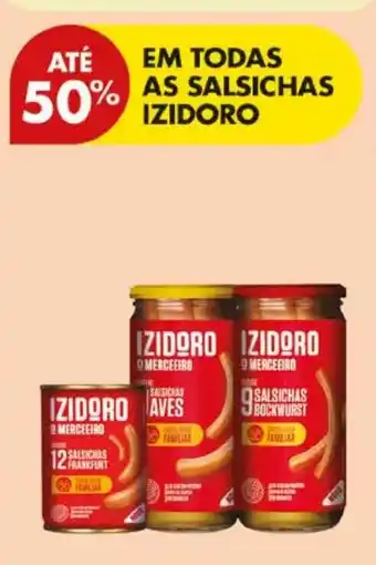 Pingo Doce salsichas izidoro promoção