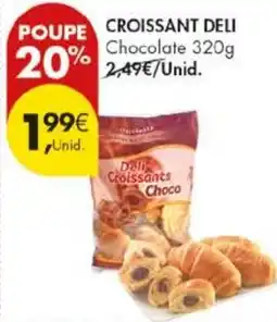 Pingo Doce Croissant deli chocolate promoção