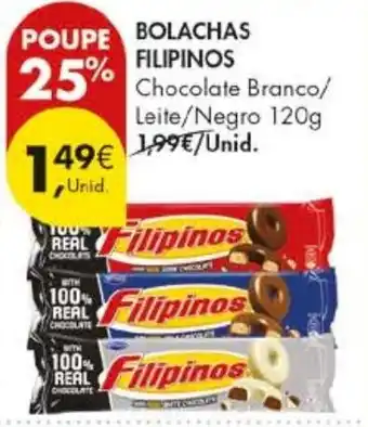 Pingo Doce Bolachas filipinos promoção