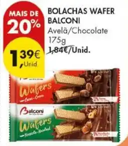 Pingo Doce Bolachas wafer balconi promoção