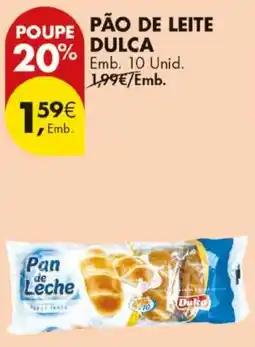 Pingo Doce Pão de leite dulca promoção