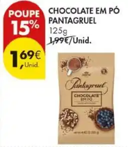 Pingo Doce Chocolate em pó pantagruel promoção