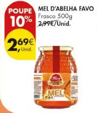 Pingo Doce mel d'abelha favo promoção