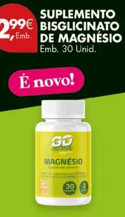 Pingo Doce Go Active magnésio promoção