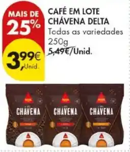 Pingo Doce Café em lote chavena delta promoção